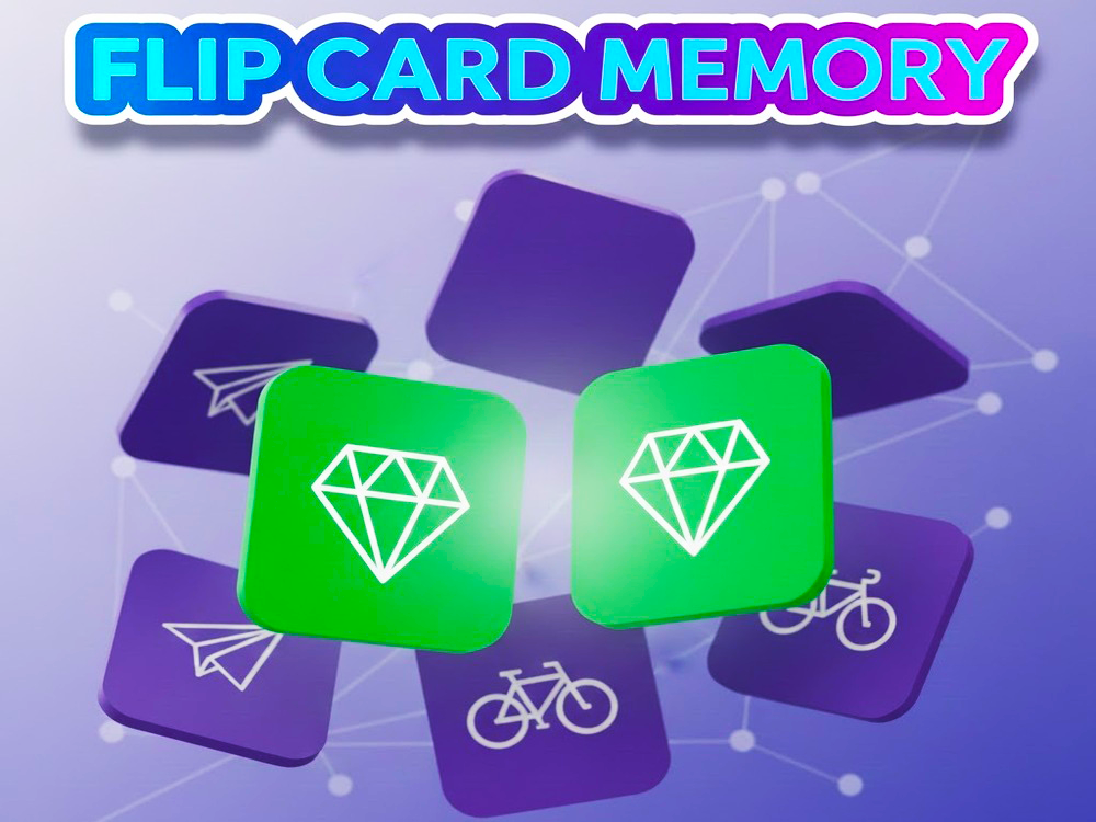 Flip Card Memory 🕹️ Παίξτε online στο SGameS