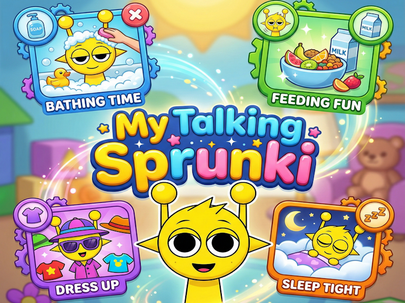 My Talking Sprunki 🕹️ Παίξτε online στο SGameS