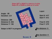 Παιχνίδι Candy Shake Shake Gravity Puzzle σε απευθείας σύνδεση