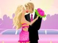 Παιχνίδι Barbie και Ken φιλώντας  σε απευθείας σύνδεση