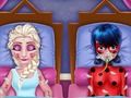 Παιχνίδι Ladybug και την πρώτη βοήθεια της Elsa  σε απευθείας σύνδεση