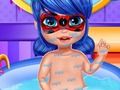 Παιχνίδι Μωρό Ladybug ντους Διασκέδαση  σε απευθείας σύνδεση