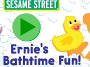 Παιχνίδι 123 Sesame Street: Η διασκέδαση του μπάνιου του Ernie σε απευθείας σύνδεση