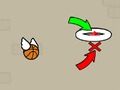 Παιχνίδι Flappy Dunk σε απευθείας σύνδεση  σε απευθείας σύνδεση