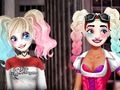 Παιχνίδι Studio Μαλλιών και Μακιγιάζ της Harley Quinn σε απευθείας σύνδεση