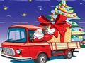 Παιχνίδι Santa φορτηγά παζλ  σε απευθείας σύνδεση