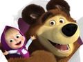 Παιχνίδι Masha and the Bear: παζλ  σε απευθείας σύνδεση
