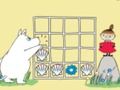 Παιχνίδι Moomins: Τέσσερα στη σειρά  σε απευθείας σύνδεση