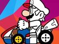 Παιχνίδι Mario οδήγηση βιβλίο χρωματισμού  σε απευθείας σύνδεση