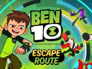 Παιχνίδι Ben 10 διαδρομή διαφυγής σε απευθείας σύνδεση