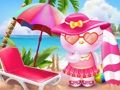 Παιχνίδι Γεια σας Kitty Beach Fun σε απευθείας σύνδεση