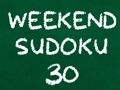Παιχνίδι Σαββατοκύριακο Sudoku 30  σε απευθείας σύνδεση