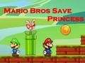 Παιχνίδι Mario Bros Save Princess σε απευθείας σύνδεση