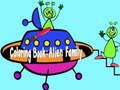 Παιχνίδι Βιβλίο ζωγραφικής: Alien Family  σε απευθείας σύνδεση