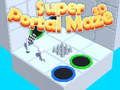 Παιχνίδι Super Portal Maze 3D σε απευθείας σύνδεση