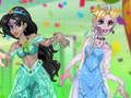 Παιχνίδι Princess Cute Zombies Απρίλιος Διασκέδαση  σε απευθείας σύνδεση