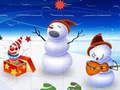 Παιχνίδι Παζλ Snowman 2020  σε απευθείας σύνδεση