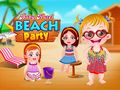 Παιχνίδι ΠάParty παραλίας Baby Hazel σε απευθείας σύνδεση