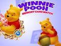 Παιχνίδι Ταίριασμα κάρτας μνήμης Winnie Pooh  σε απευθείας σύνδεση