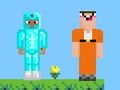 Παιχνίδι Noob εναντίον Pro 2 Jailbreak σε απευθείας σύνδεση