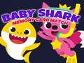 Παιχνίδι Ταίριασμα κάρτας μνήμης Baby Shark  σε απευθείας σύνδεση