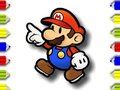 Παιχνίδι Επιστροφή στο σχολείο Mario Coloring  σε απευθείας σύνδεση