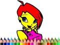 Παιχνίδι Βιβλίο ζωγραφικής Back to School Winks  σε απευθείας σύνδεση