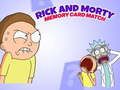 Παιχνίδι Ταίριασμα κάρτας μνήμης Rick and Morty  σε απευθείας σύνδεση