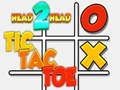 Παιχνίδι Κεφαλή 2 κεφαλή tic tac toe σε απευθείας σύνδεση