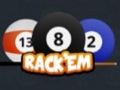 Παιχνίδι Rack'em Μπιλιάρδο σε απευθείας σύνδεση