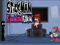 Παιχνίδι Παρασκευή το βράδυ Funkin vs Stickman σε απευθείας σύνδεση