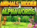 Παιχνίδι Ζώα κρυμμένα AlphaWords  σε απευθείας σύνδεση