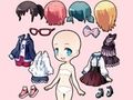 Παιχνίδι Chibi anime πριγκίπισσα κούκλα σε απευθείας σύνδεση