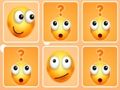 Παιχνίδι Αντιστοίχιση μνήμης Emoji  σε απευθείας σύνδεση
