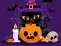 Παιχνίδι Grumpy Halloween Cats Jigsaw σε απευθείας σύνδεση