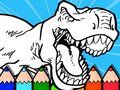 Παιχνίδι Χρωματισμός Dinos για παιδιά  σε απευθείας σύνδεση