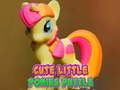 Παιχνίδι Παζλ Cute Little Ponies  σε απευθείας σύνδεση