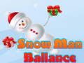 Παιχνίδι Ισορροπία Snow Man  σε απευθείας σύνδεση