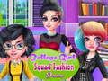 Παιχνίδι Dressup Fashion Squad College Girl  σε απευθείας σύνδεση