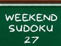 Παιχνίδι Σαββατοκύριακο Sudoku 27  σε απευθείας σύνδεση