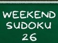 Παιχνίδι Σαββατοκύριακο Sudoku 26  σε απευθείας σύνδεση