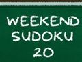 Παιχνίδι Σαββατοκύριακο Sudoku 20  σε απευθείας σύνδεση
