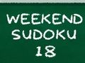 Παιχνίδι Σαββατοκύριακο Sudoku 18  σε απευθείας σύνδεση