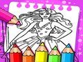 Παιχνίδι Βιβλίο ζωγραφικής Barbie  σε απευθείας σύνδεση