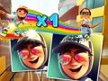Παιχνίδι Ταίριασμα των Subway Surfers  σε απευθείας σύνδεση
