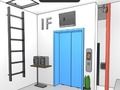 Παιχνίδι Escape Room με ανελκυστήρα  σε απευθείας σύνδεση