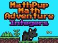 Παιχνίδι MathPup Μαθηματική Περιπέτεια Ακέραιοι αριθμοί σε απευθείας σύνδεση