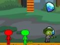 Παιχνίδι Stickman Bros vs Zombies σε απευθείας σύνδεση