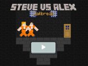 Παιχνίδι Steve vs Alex Jailbreak σε απευθείας σύνδεση