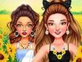 Παιχνίδι Celebrity Sunflower Looks  σε απευθείας σύνδεση